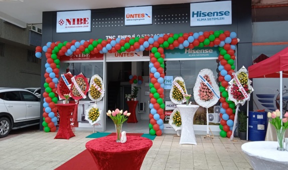 Üntes Bayisi TNC Enerji Trabzon Şubesi Açıldı