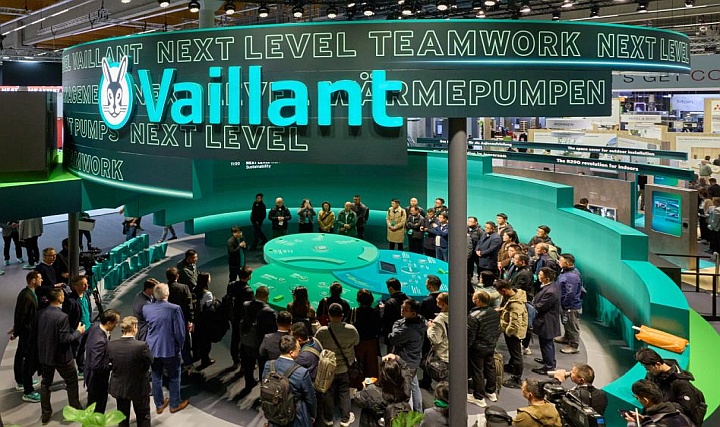 Vaillant ISH Fuarında Yeni Isı Pompası Portföyünü Tanıttı