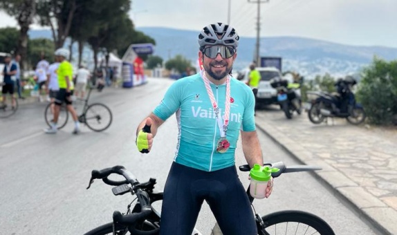 Vaillant Türkiye Bisikletçisi Melih Beyhan Gran Fondo'da Madalya Kazandı