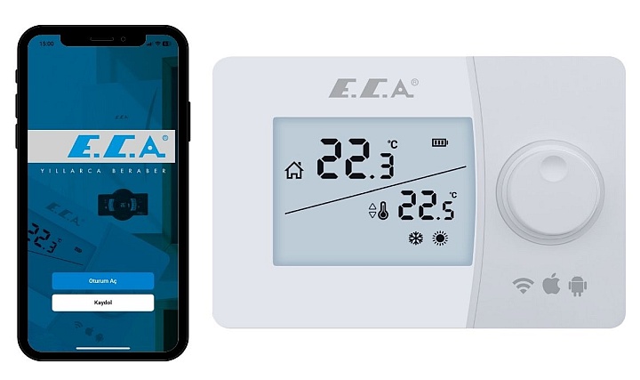 Yeni E.C.A. Poly Smart Oda Termostatı