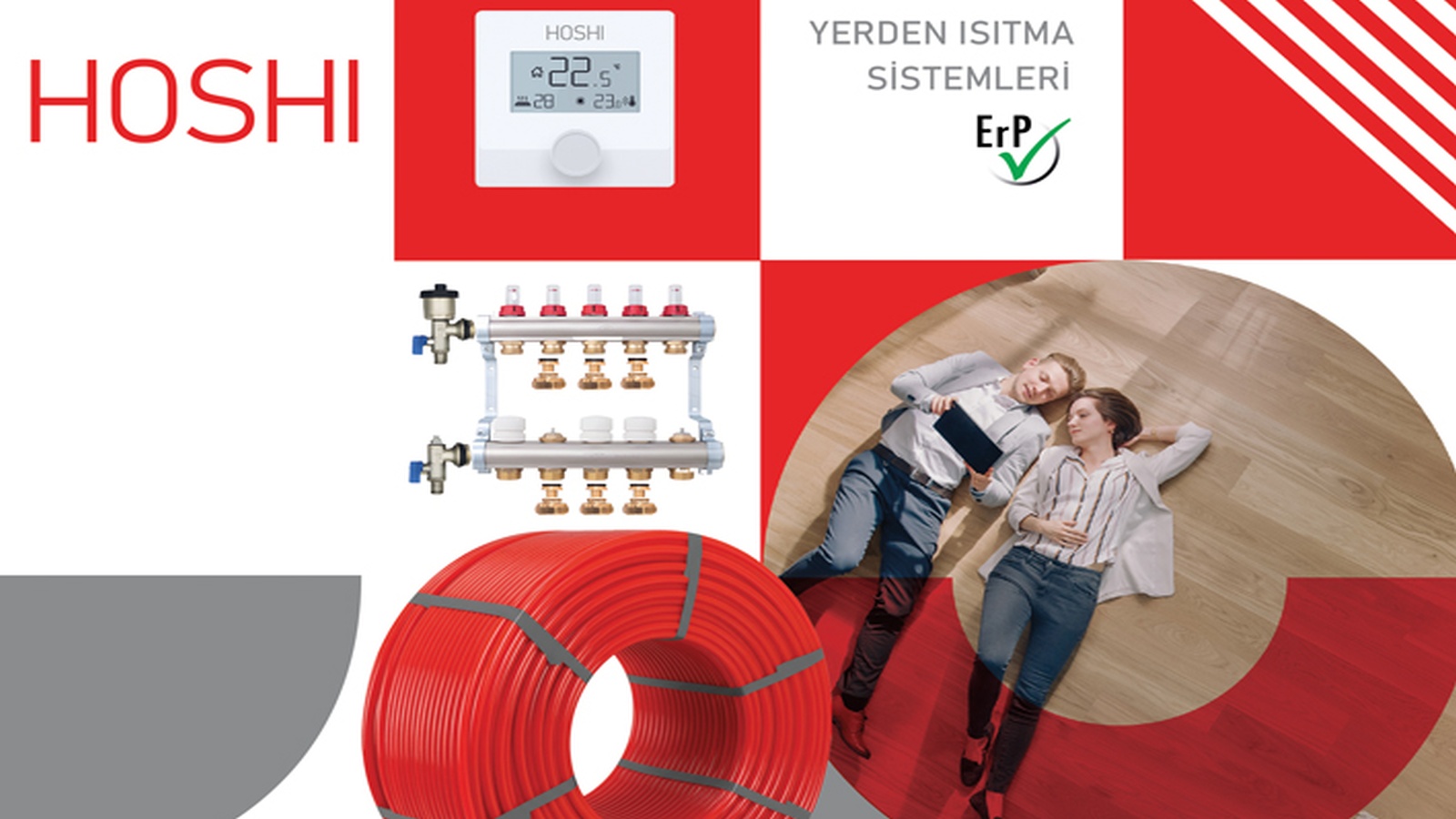 Yerden ısıtmada yeni bir marka HOSHI sahada yerini alıyor Yerden ısıtmada yeni bir marka HOSHI sahada yerini alıyor