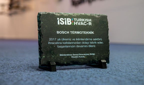 Manisa'dan 41 Ülkeye İhracat Yapan Bosch Termoteknik'e Ödül